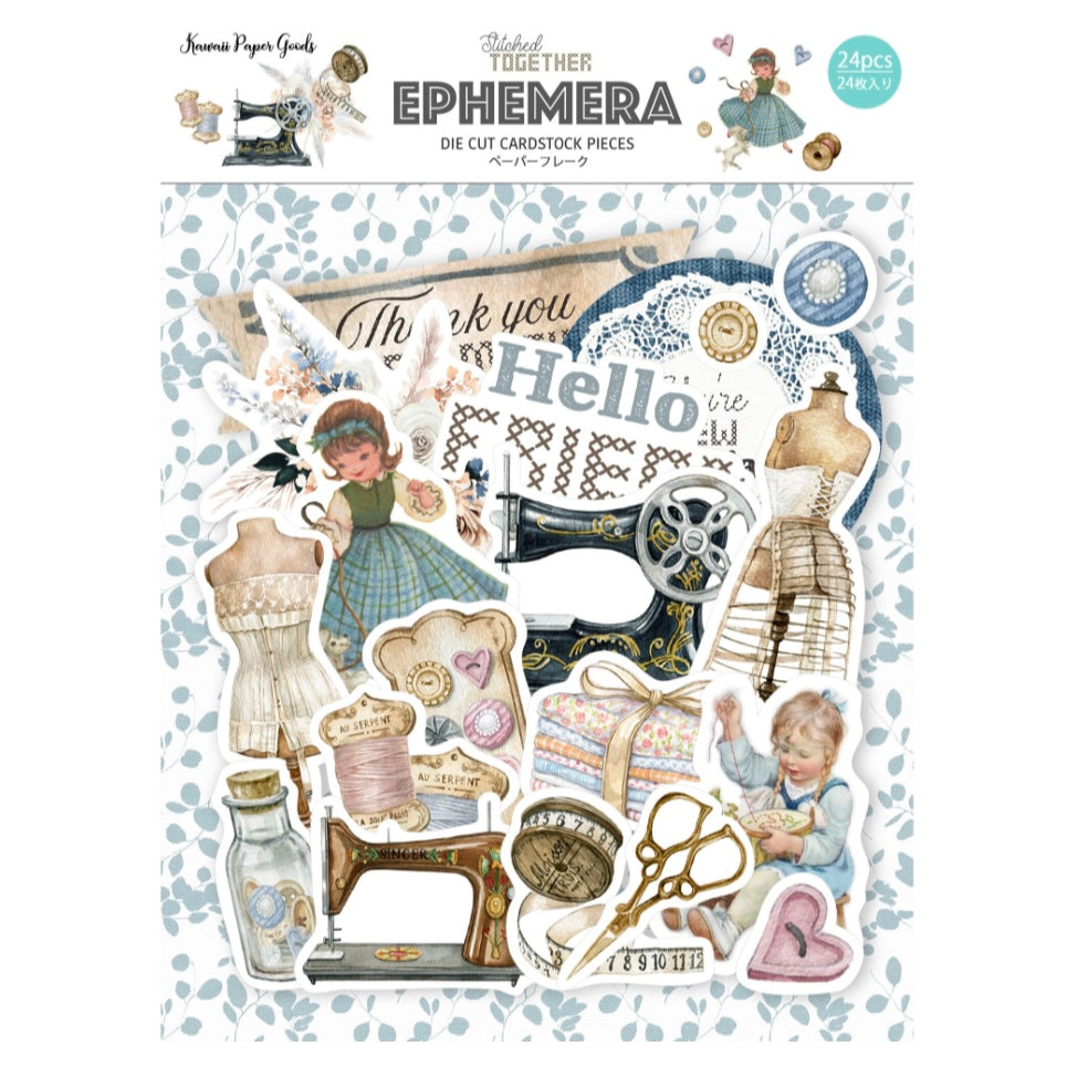 Stitched Together Ephemera - Memory Place