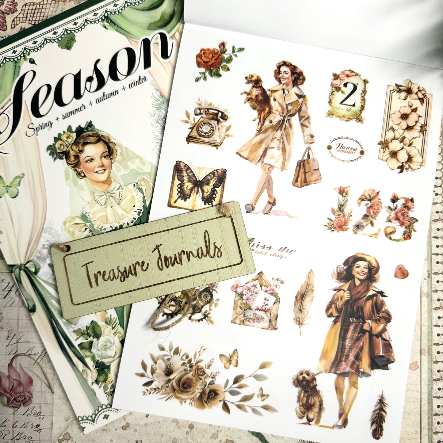 Season - 20 Page Sticker Book