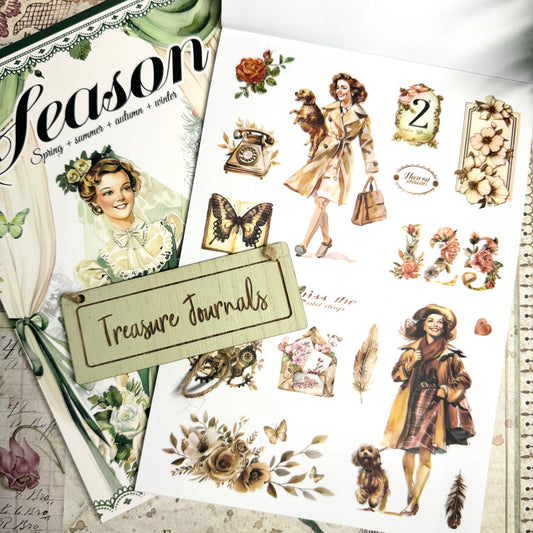 Season - 20 Page Sticker Book