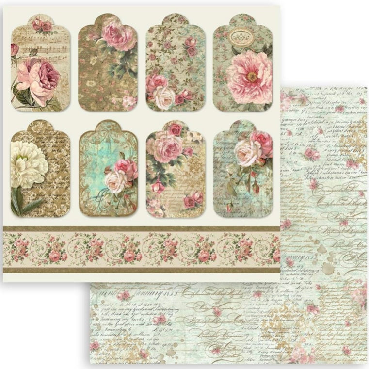 Precious 12x12 Paper Pack - Stamperia