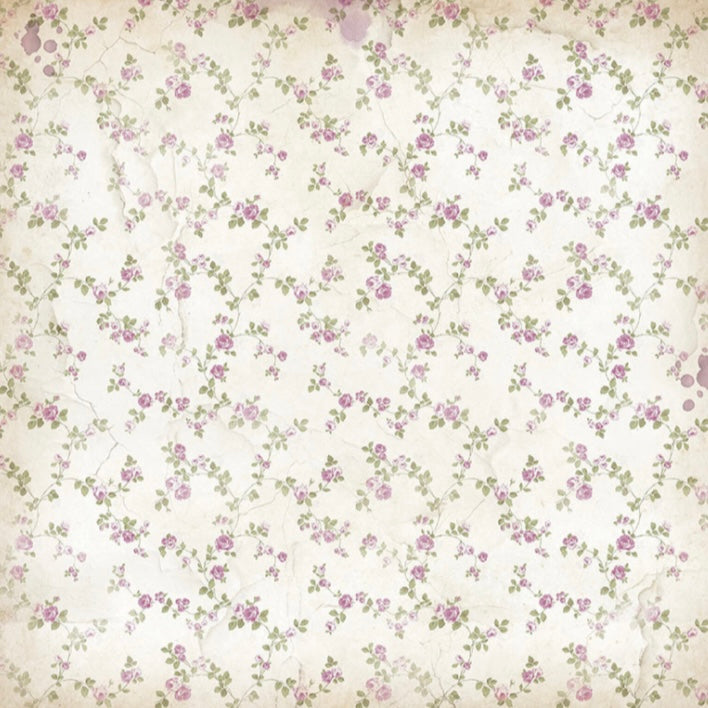 Stamperia - Lavender 12x12 Inch Fabric Sheets (4pcs)