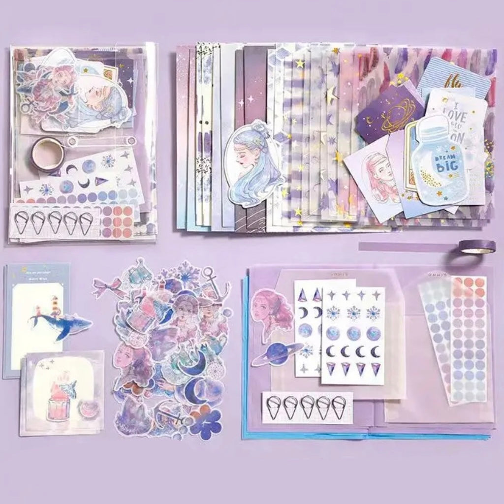 Moon Crystal Journal Kit 107pc