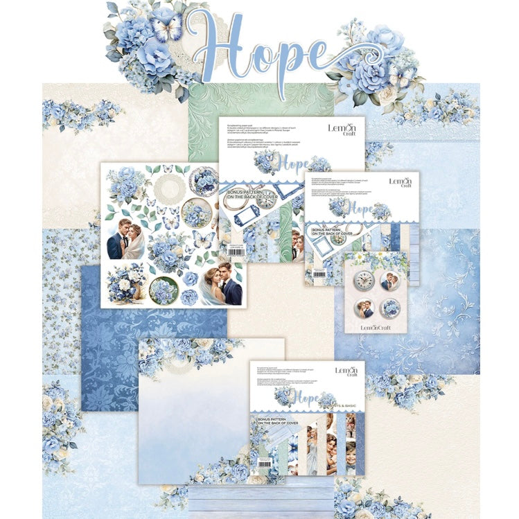 Hope 8x8 Inch Paper Pad - Lemoncraft