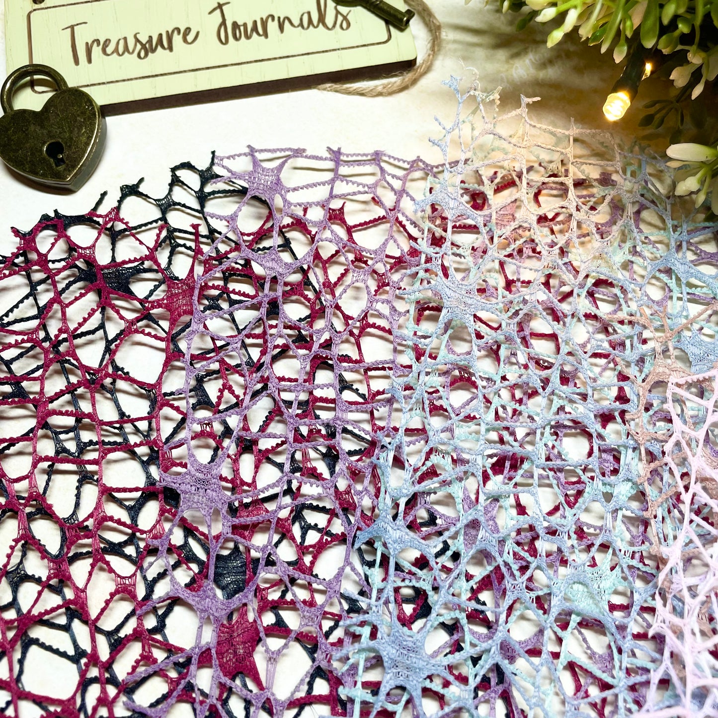 Scrapbook Decorative Mesh Netting - 10pc