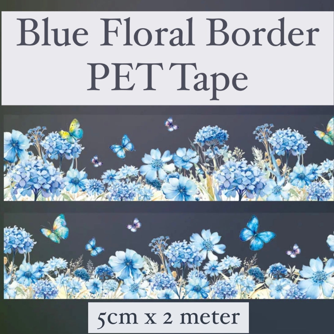 Floral Border PET Tapes