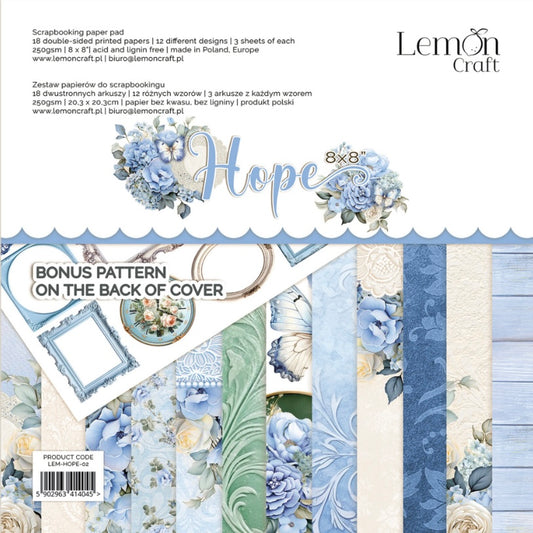 Hope 8x8 Inch Paper Pad - Lemoncraft