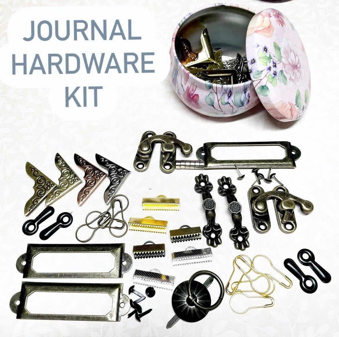 Journal Hardware Kit – Treasure Journals | Journal, Scrapbook ...