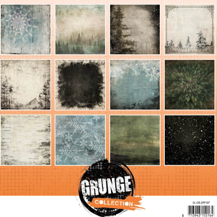 Background Papers Grunge Design Paper Pad - Studio Light