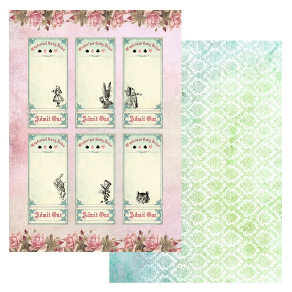 Alice's Tea Party A4 Paper Pack