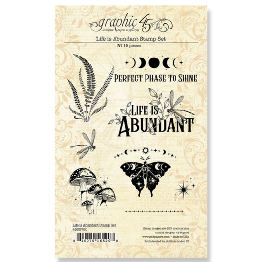 Life is Abundant Stamp Set - Graphic45