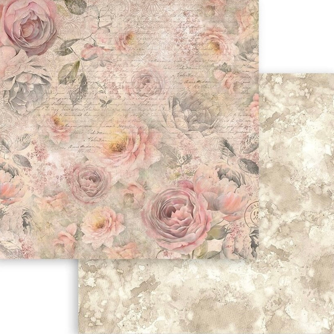 Shabby Rose 8x8 Inch Paper Pack - Stamperia