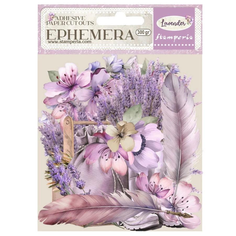 Stamperia - Lavender Ephemera (36pcs)