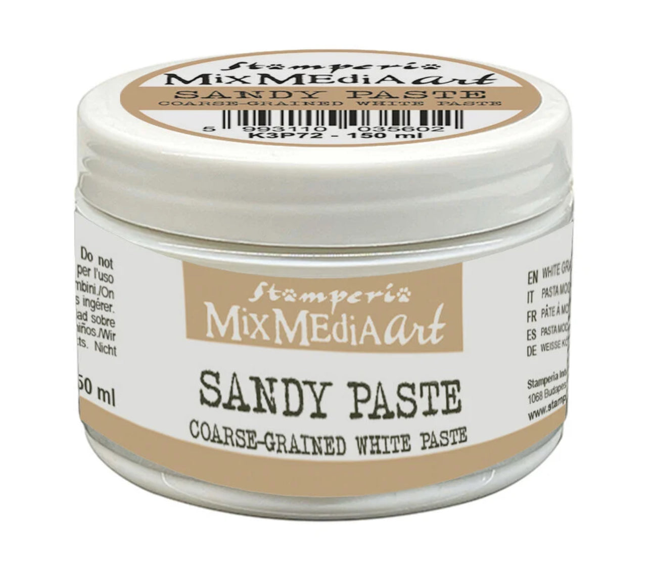 Stamperia - Sandy Paste 150ml