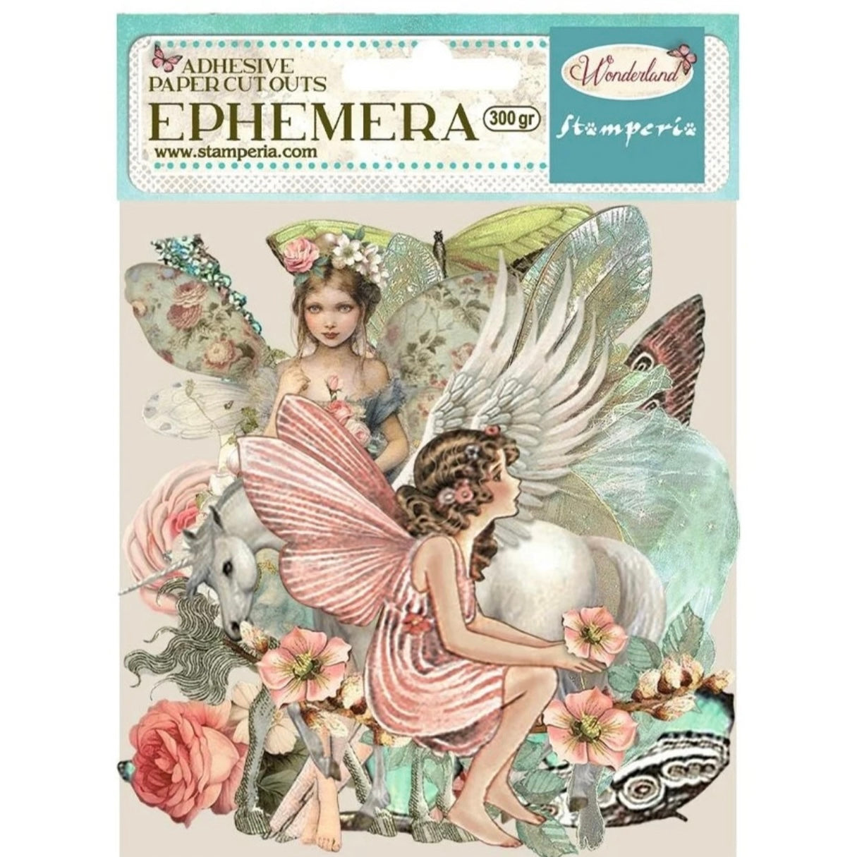 Stamperia - Wonderland Ephemera (42pcs)