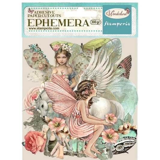 Stamperia - Wonderland Ephemera (42pcs)