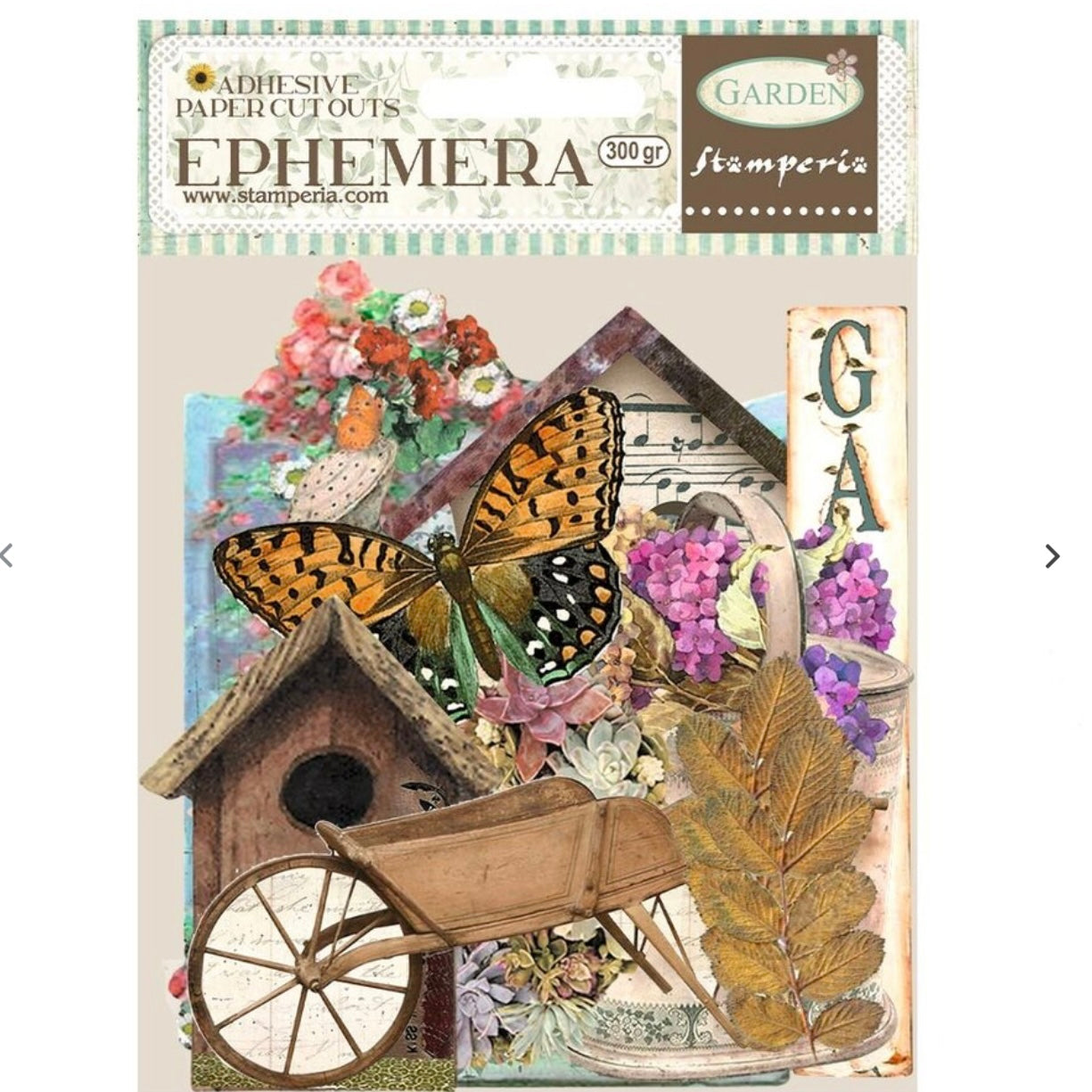 Garden Ephemera (42pcs) - Stamperia