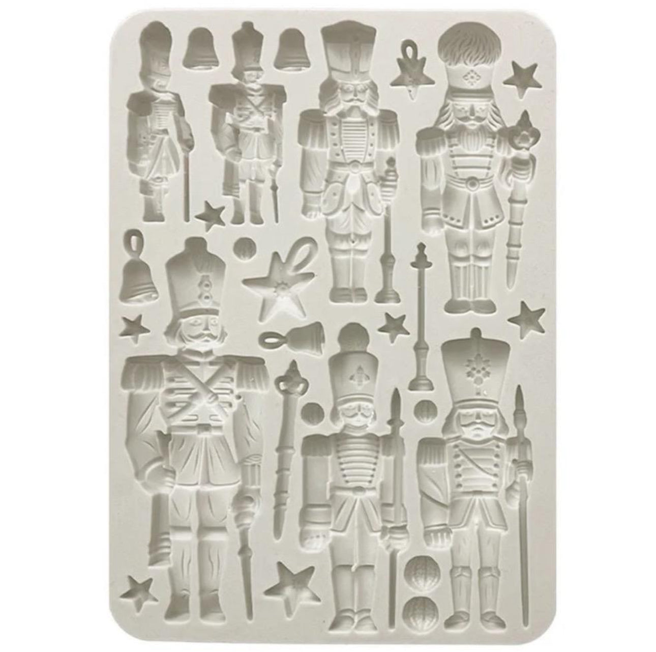 Stamperia - The Nutcracker Silicon Mould A5 Soldiers