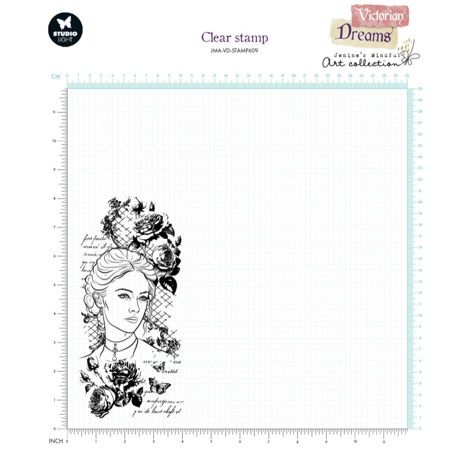 Victorian Dreams Clear Stamp-  Victorian Beauty - Studio Light