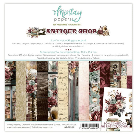 Antique Shop - Mintay - 6x6 Paper Pack