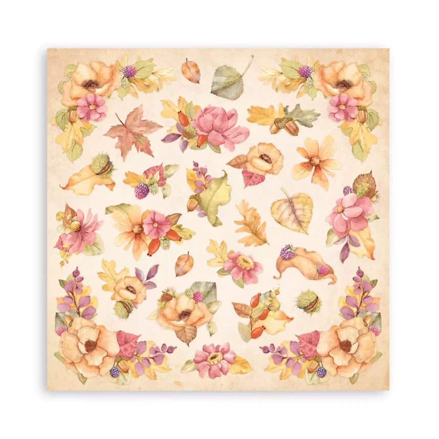 Stamperia Romantic Woodland Paper Pad 12x12 Inch