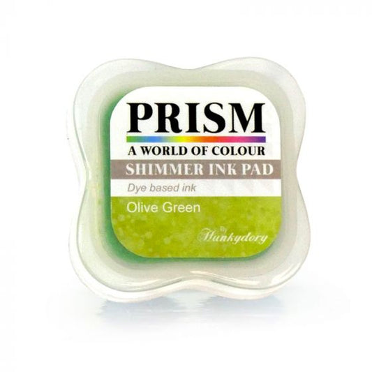 Shimmer Prism Ink Pads - Olive Green - Hunkydory