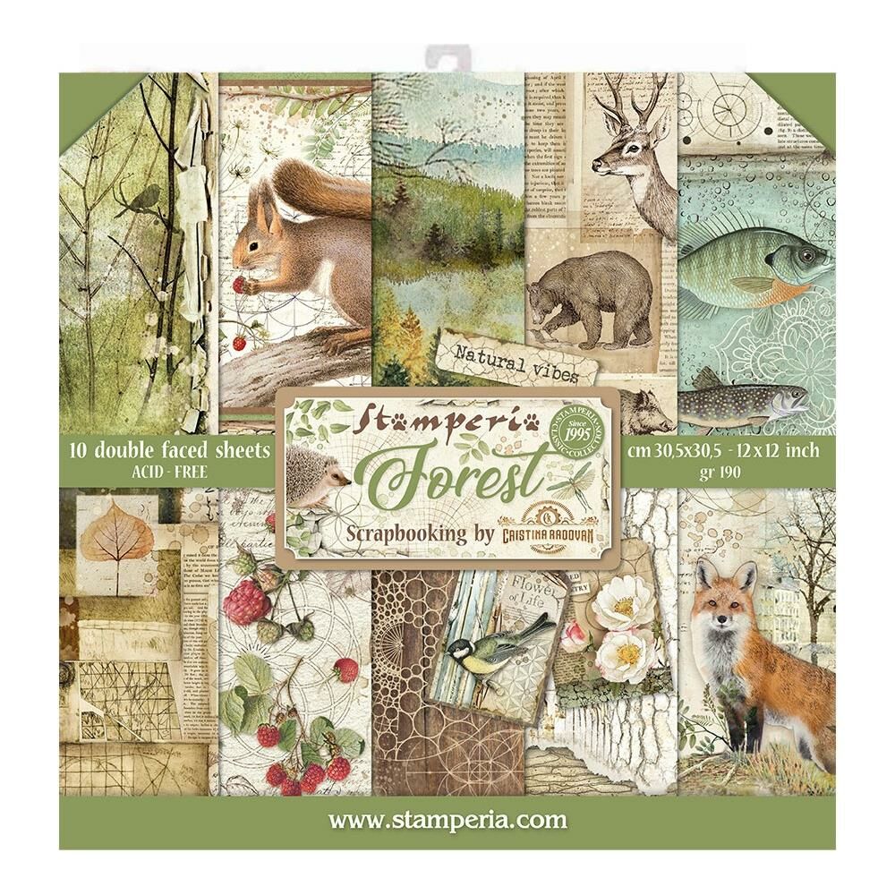 Forest - Paper Pack - Stamperia