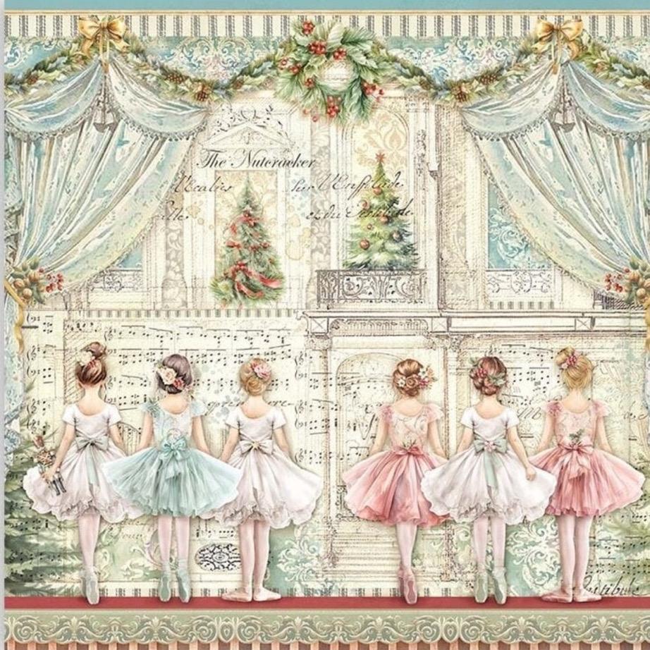 Stamperia - The Nutcracker 8x8 Inch Paper Pack Maxi (Single Face)