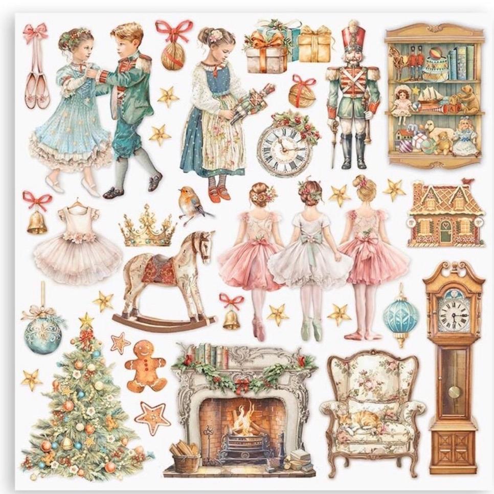 Stamperia - The Nutcracker 12x12 Inch Paper Pack