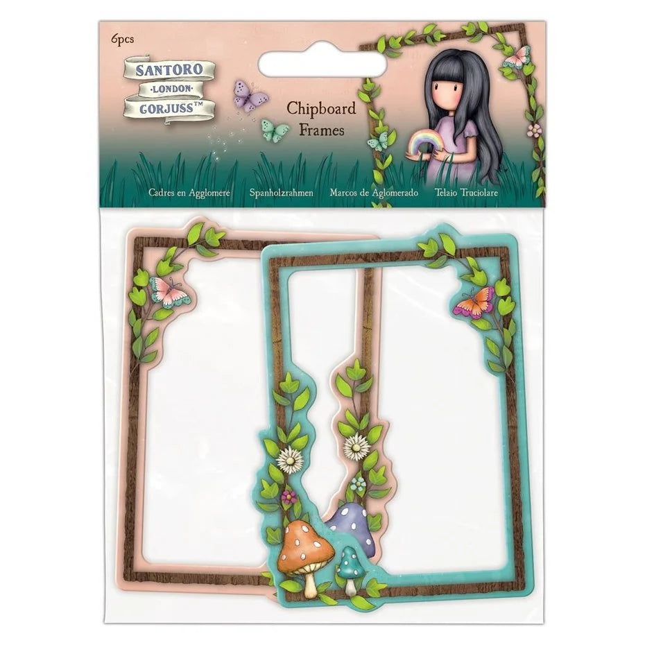 Faerie Folk Chipboard Frames (6pc) - Santoro