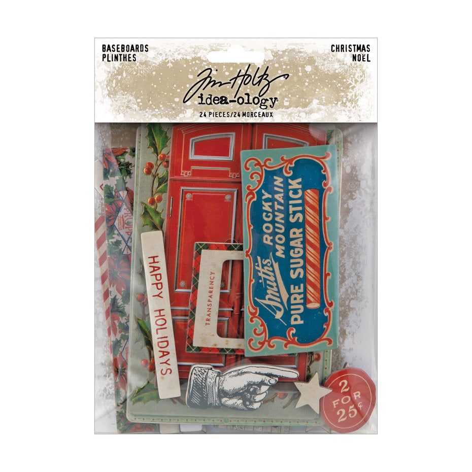 Tim Holtz Baseboards Christmas