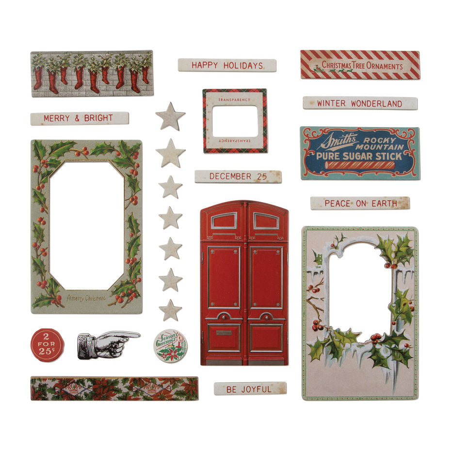 Tim Holtz Baseboards Christmas