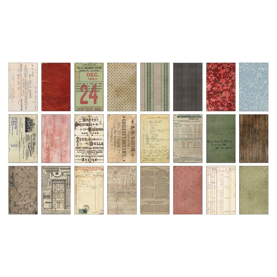 Tim Holtz Christmas Backdrops