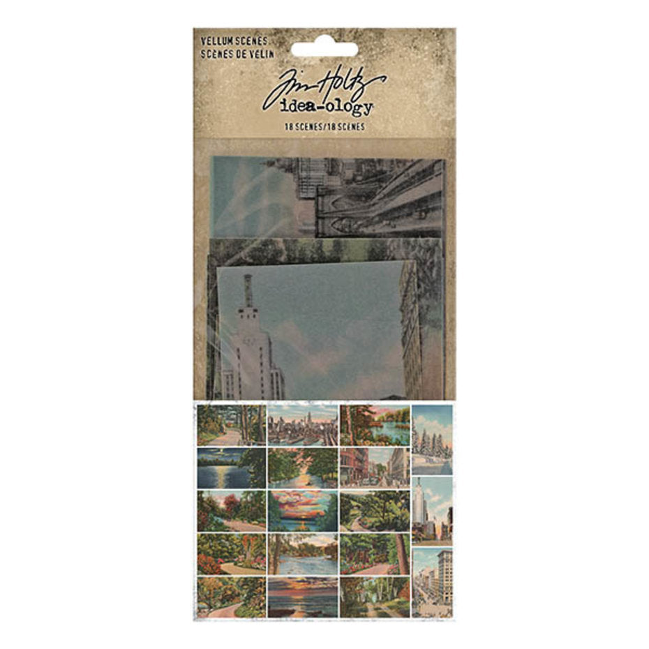 Tim Holtz Vellum Scenes