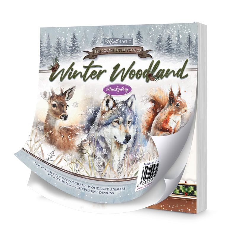 The Square Little Book of Winter Woodland - Hunkydory