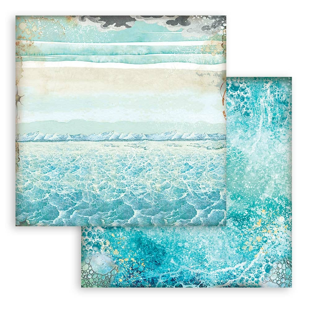 Songs of the Sea - Backgrounds Paper Pack - Stamperia