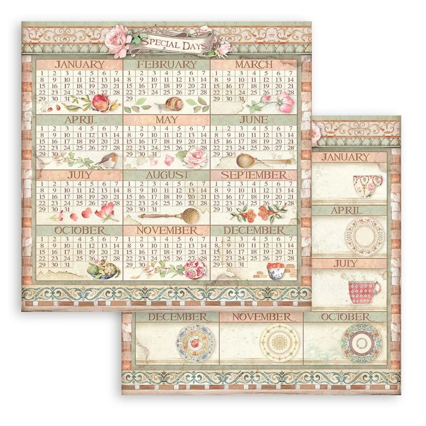 Casa Granada Paper Pack by Stamperia