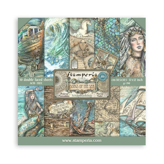 Songs of the Sea Paper Pack - Stamperia