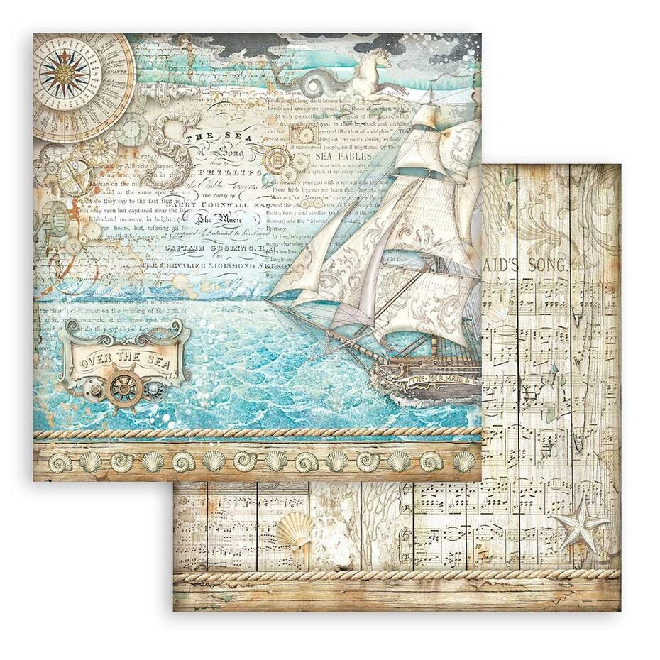 Songs of the Sea Paper Pack - Stamperia