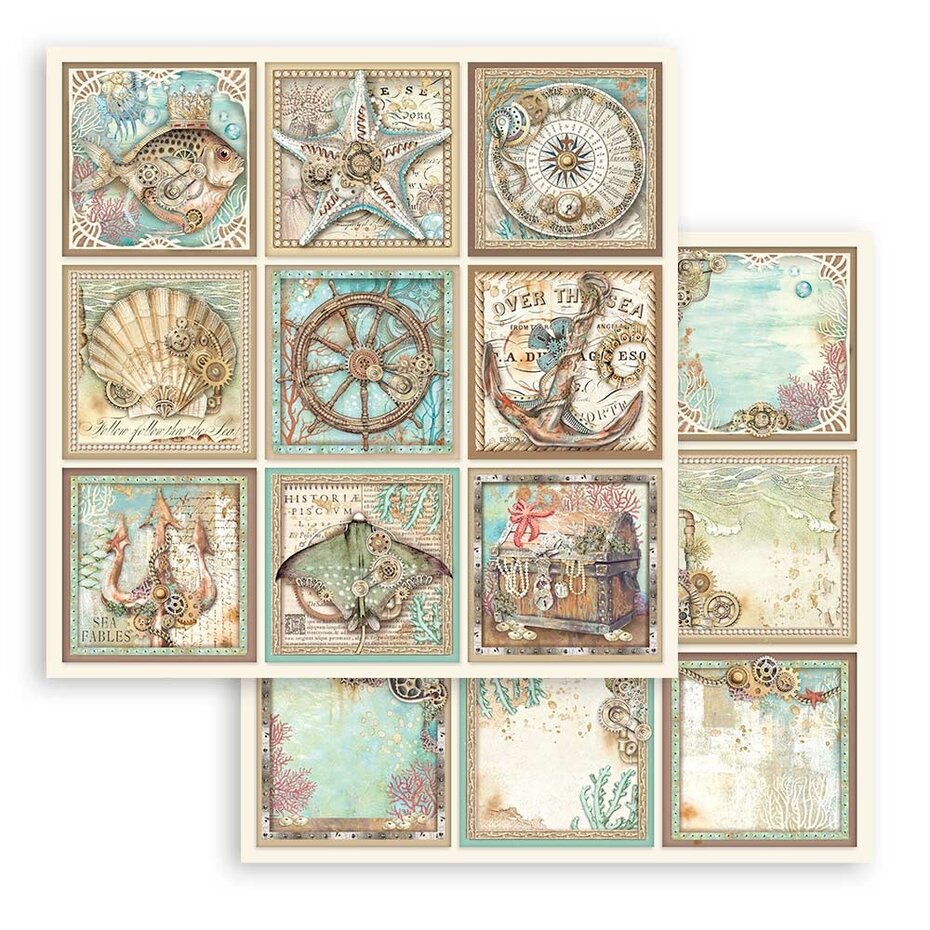 Songs of the Sea Paper Pack - Stamperia