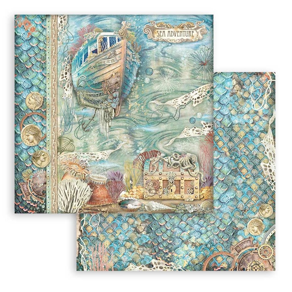 Songs of the Sea Paper Pack - Stamperia