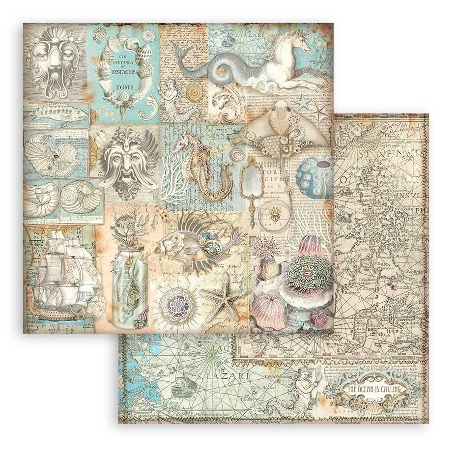 Songs of the Sea Paper Pack - Stamperia