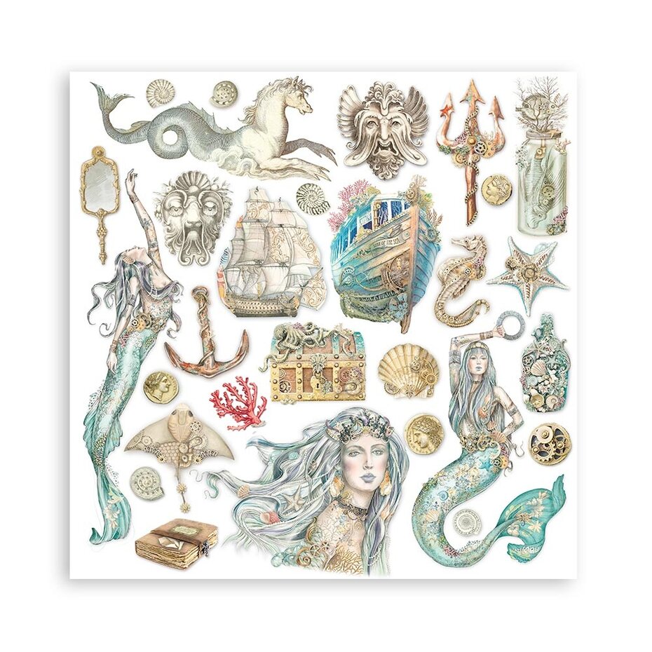 Songs of the Sea Paper Pack - Stamperia