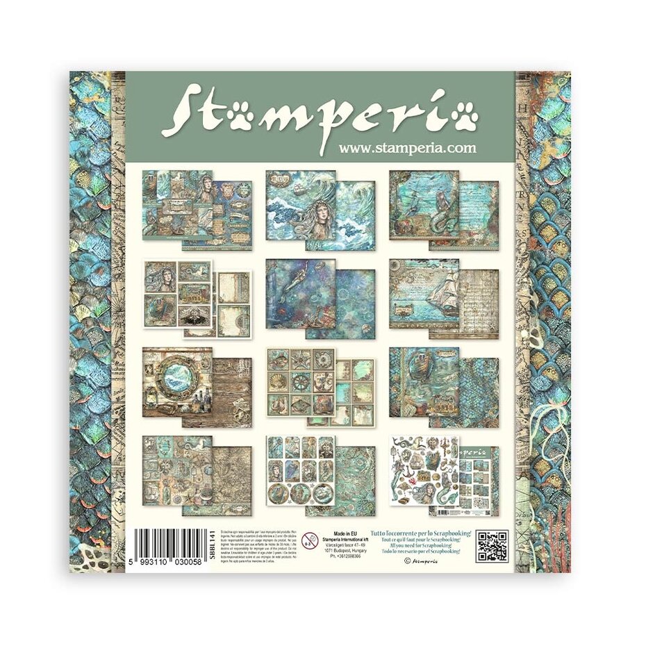 Songs of the Sea Paper Pack - Stamperia